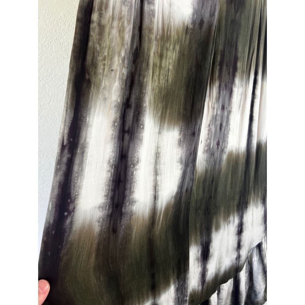 Venus Womens Tie-Dye High Low Boho Dress Size Small Tie Front Tassel Flowy‎ - Picture 5 of 12